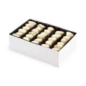 Weiße Schokolade mit Datteln, 1 kg