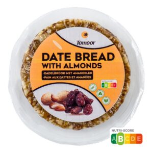 Dattelbrot mit Mandeln – Datebread with almonds – Tomoor.be